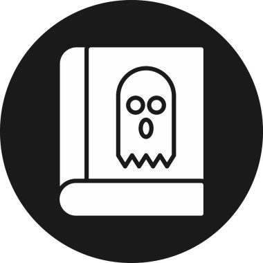 Cadılar Bayramı ikon vektör illüstrasyonu