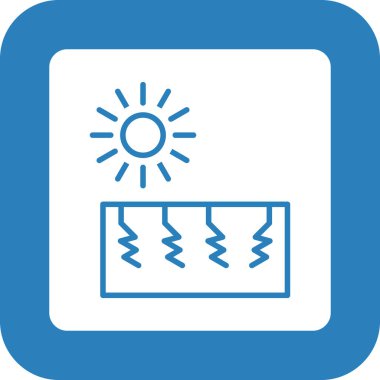 Modern b 'nin vektör çizimi ışık simgesinden yoksun.