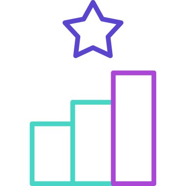 Çizelge. Web simgesi basit illüstrasyon