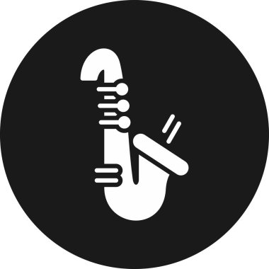 Siyah ve beyaz simgesinin vektör illüstrasyonu