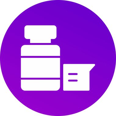 Bir hapın vektör illüstrasyonu