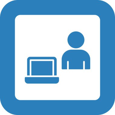 İş ve finans simgesinin vektör illüstrasyonu