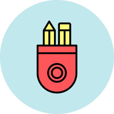 Seo simgesinin vektör illüstrasyonu