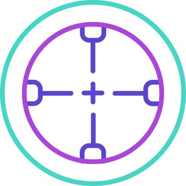 şebeke. Web simgesi basit illüstrasyon