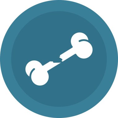 Zil. Web simgesi basit illüstrasyon