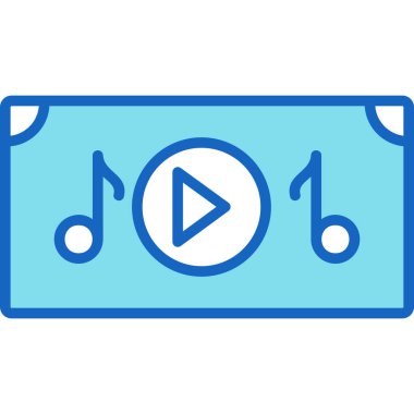 Müzik çalar. Web simgesi