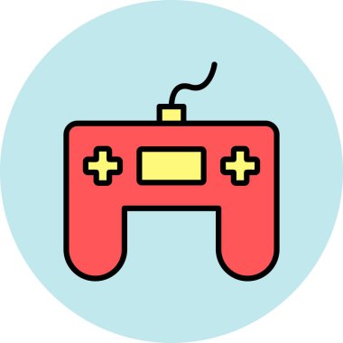 oyun simgesi vektör çizimi