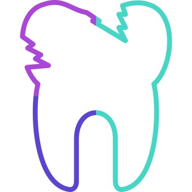 diş web vektör illüstrasyonu