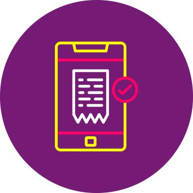 vektör çizim tasarım telefon simgesi