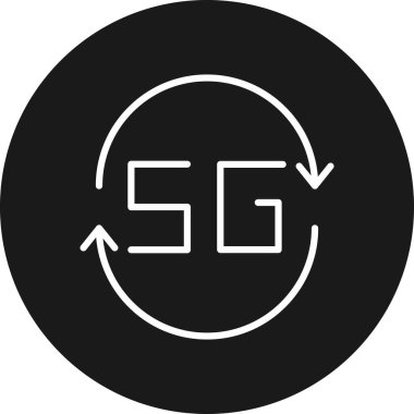 seo modern simgesinin vektör illüstrasyonu