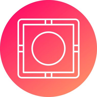 Modern simgenin vektör illüstrasyonu