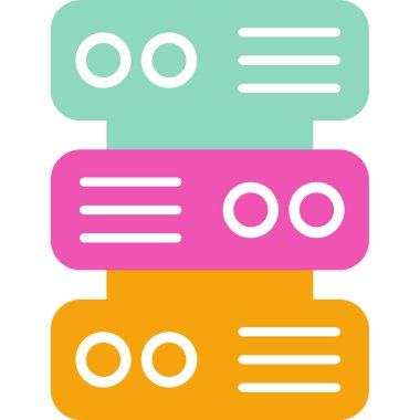 Seo simgesinin vektör illüstrasyonu