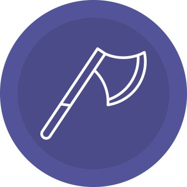 Balta. Web simgesi basit illüstrasyon