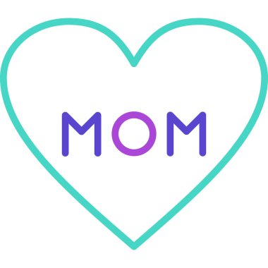 anneler günü vektör simgesi