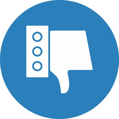 simge, vektör illüstrasyonu gibi değil