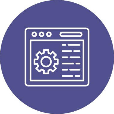 Web ve tasarım vektör simgesi