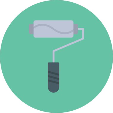 Elektrikli testere simgesi, düz stil.