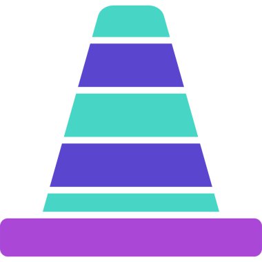 Koni. Web simgesi basit illüstrasyon