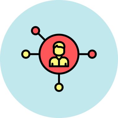 seo modern simgesinin vektör illüstrasyonu