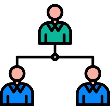 iş takım çalışması vektör illüstrasyonu