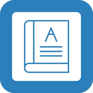 kitap simgesi vektör illüstrasyonu