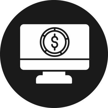 dizüstü bilgisayar simgesi, vektör illüstrasyonu