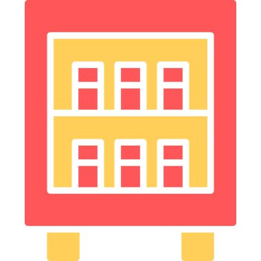 okul simgesi vektör illüstrasyonu