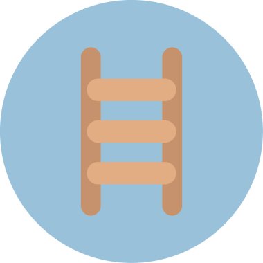 Modern b 'nin vektör illüstrasyonu yatak ikonundan yoksun