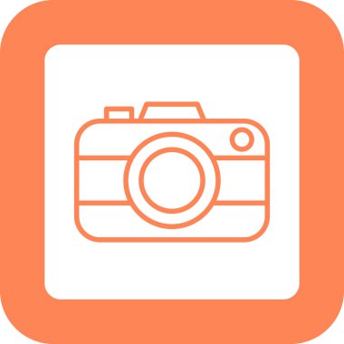 Vektör kamera Simgesi illüstrasyonu