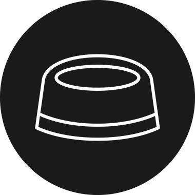 Gıda simgesinin vektör illüstrasyonu