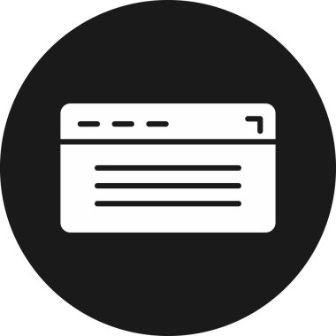 Modern simgenin vektör illüstrasyonu simge eksikliği