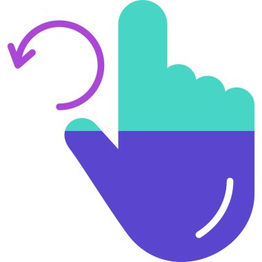 el simgesi vektör illüstrasyonu