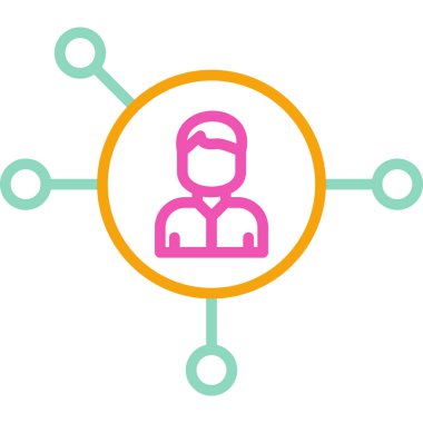 seo modern simgesinin vektör illüstrasyonu