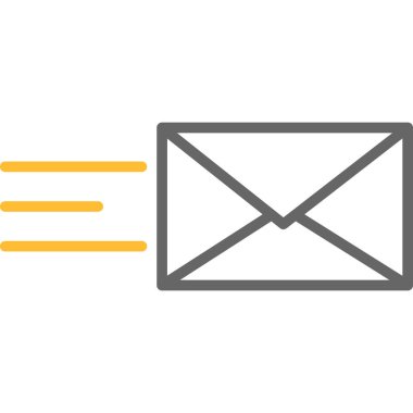 E- posta simgesi vektör illüstrasyonu