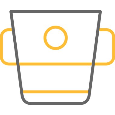 Sepet Simgesi vektör illüstrasyonu