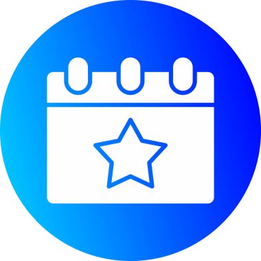 yıldız web simgesi basit illüstrasyon