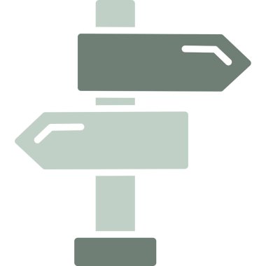 yön işareti illüstrasyon vektör