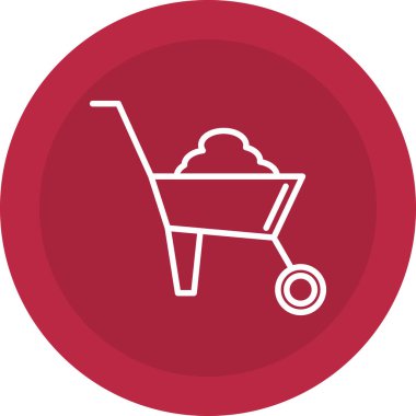 Vektör illüstrasyonu, simge ögesi arkaplanı