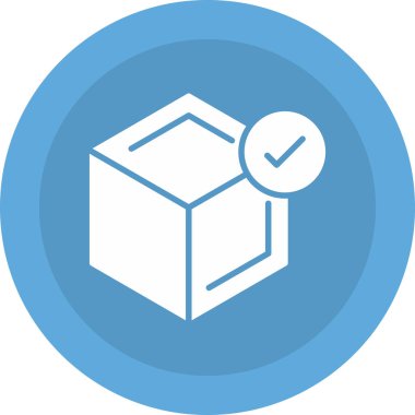 Kutu Simgesinin Vektör illüstrasyonu