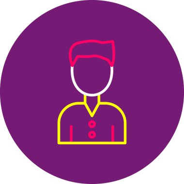 Şef simge vektör illüstrasyonu