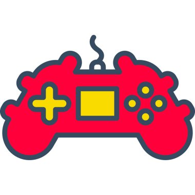 Oyun joystick simgesi - taslak biçimi