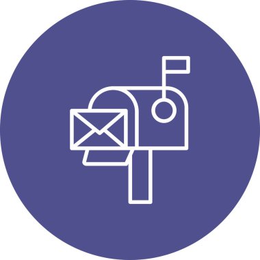 e- posta simgesi vektör illüstrasyonu