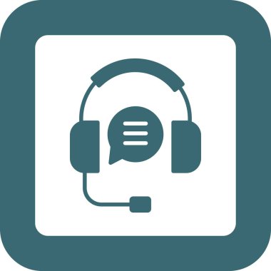 Merkezi işleç simgesini arayın, illüstrasyon vektör