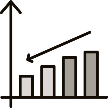 ticari grafik vektör simgesi