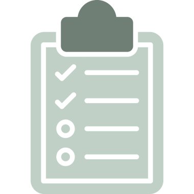 Kontrol Listesi. Web simgesi