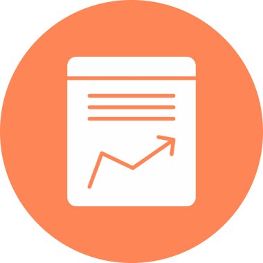 Kalemli bir kağıt sayfasının vektör simgesi