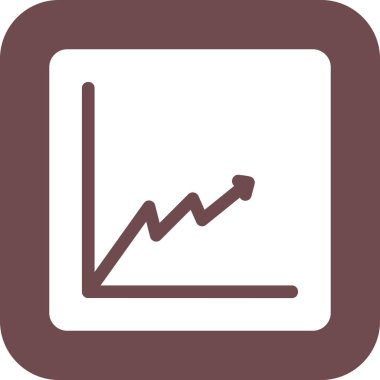 grafik simgesinin vektör illüstrasyonu