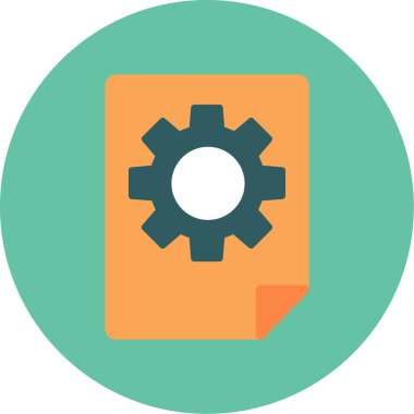 Teçhizat Web simgesi basit illüstrasyon