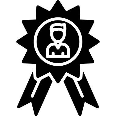 Ödül Rozeti. Vektör illüstrasyonu