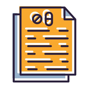 dosya belge vektör simgesi